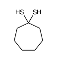 cycloheptane-1,1-dithiol结构式