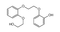 2-[2-[2-(2-hydroxyethoxy)phenoxy]ethoxy]phenol结构式