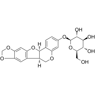Trifolirhizin structure