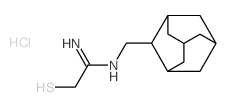 N-(2-Adamantylmethyl)-2-mercaptoethanimidamide结构式