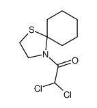 2,2-dichloro-1-(1-thia-4-azaspiro[4.5]decan-4-yl)ethanone Structure