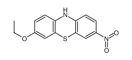 3-ethoxy-7-nitro-10H-phenothiazine结构式