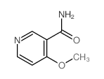 4-Methoxynicotinamide Structure
