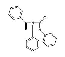 3,4,6-triphenyl-1,3-diazabicyclo[2.2.0]hex-5-en-2-one Structure