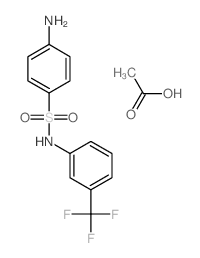 4-amino-N-[3-(trifluoromethyl)phenyl]benzenesulfonamide Structure