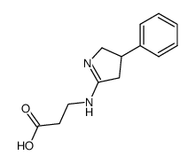 acide (phenyl-4 Δ1-pyrrolinyl-2 amino)-3 propionique结构式