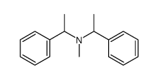 methyldi(α-phenylethyl)amine结构式