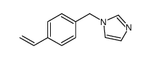 1-(4-乙烯基苄基)-1H-咪唑结构式