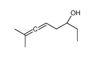 (3S)-7-methylocta-5,6-dien-3-ol Structure