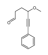 4-methoxy-6-phenylhex-5-ynal结构式