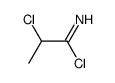 2-chloro-propionimidoyl chloride Structure