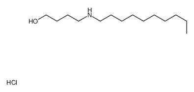 4-(decylamino)butan-1-ol,hydrochloride结构式