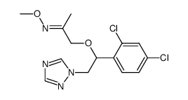 1-(2,4-dichlorophenyl)-1-(2-methoximino-n-propoxy)-2-(1,2,4-triazol-1-yl)-ethane Structure