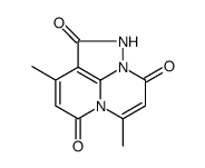 5H,8H-1,5a,8a-Triazaacenaphthylene-2,5,8(1H)-trione, 3,6-dimethyl结构式