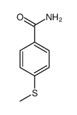 4-methylsulfanylbenzamide Structure