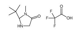 (R)-2-(tert-Butyl)-3-Methyl-4-iMidazolidinone trifluoroacetic acid Structure