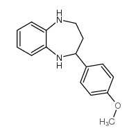 4-(4-methoxyphenyl)-2,3,4,5-tetrahydro-1H-1,5-benzodiazepine Structure