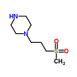 甲磺基哌嗪盐酸盐结构式