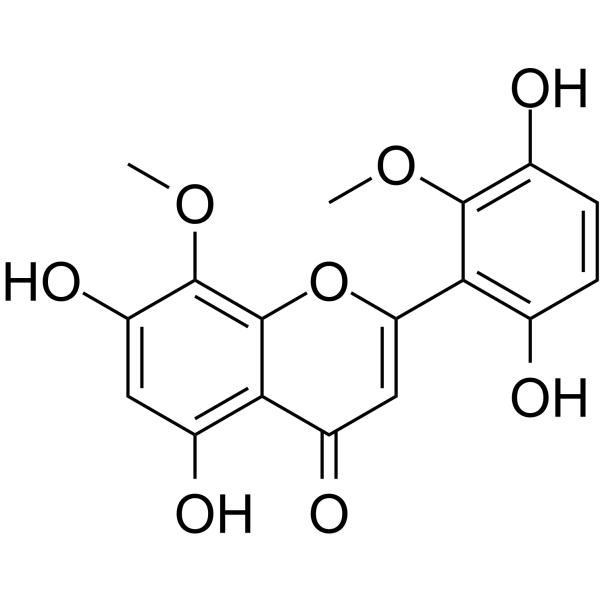 Viscidulin III Structure