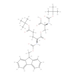 Boc-Ser(Fmoc-Glu(OtBu))-OH Structure