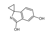5'-hydroxy-Spiro[cyclopropane-1,1'-[1H]isoindol]-3'(2'H)-one Structure