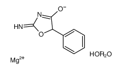 magnesium,2-amino-5-phenyl-1,3-oxazol-4-one,dihydroxide结构式