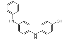 4-[[4-(苯氨基)苯基]氨基]苯酚结构式