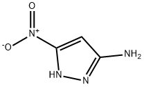 5-硝基-1H-吡唑-3-胺结构式
