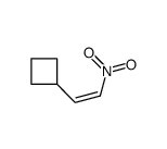 (2-NITROVINYL)CYCLOBUTANE结构式