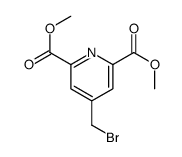 4-(Bromomethyl)-2,6-pyridinedicarboxylic Acid 2,6-Dimethyl Ester Structure