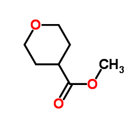 四氢吡喃-4-羧酸甲酯结构式