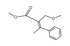 (E)-(methyl)O2CC(CH2O(methyl))C(methyl)phenyl结构式