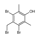 3,5-dibromo-4-(bromomethyl)-2,6-dimethylphenol Structure
