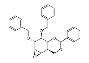 (1R,2S,5R,7R,8R,9R,10R)-8,9-dibenzyloxy-5-phenyl-4,6,11-trioxatricyclo[8.1.0.02.7]undecane Structure