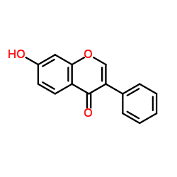 7-羟基异黄酮结构式