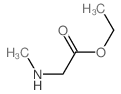 2-(甲基氨基)乙酸乙酯结构式