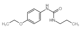 3-(4-ethoxyphenyl)-1-propyl-urea结构式