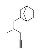 N-(3-bicyclo[2.2.1]heptanylmethyl)-N-methylprop-2-yn-1-amine结构式