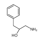(S)-1-amino-3-phenylpropan-2-ol结构式