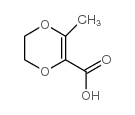 3-甲基-5,6-二氢-1,4-二恶英-2-羧酸结构式