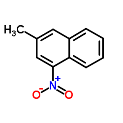 3-甲基-1-硝基萘结构式