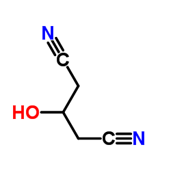 3-Hydroxypentanedinitrile Structure