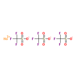 Holmium tris(trifluoromethanesulfonate) Structure