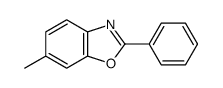 6-methyl-2-phenyl-1,3-benzoxazole结构式