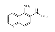 5-氨基-6-(甲基氨基)喹啉结构式