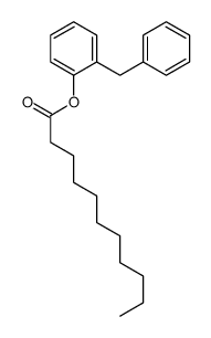(2-benzylphenyl) undecanoate Structure