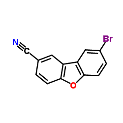 8-Bromodibenzo[b,d]furan-2-carbonitrile structure