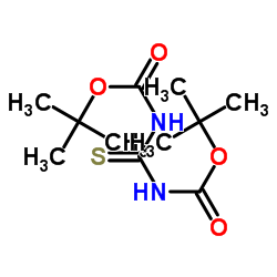 N,N'-二-BOC-硫脲结构式