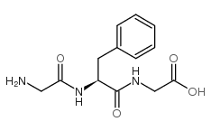 甘氨酰-L-苯丙氨酰甘氨酸结构式