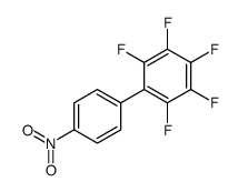 1,2,3,4,5-pentafluoro-6-(4-nitrophenyl)benzene Structure
